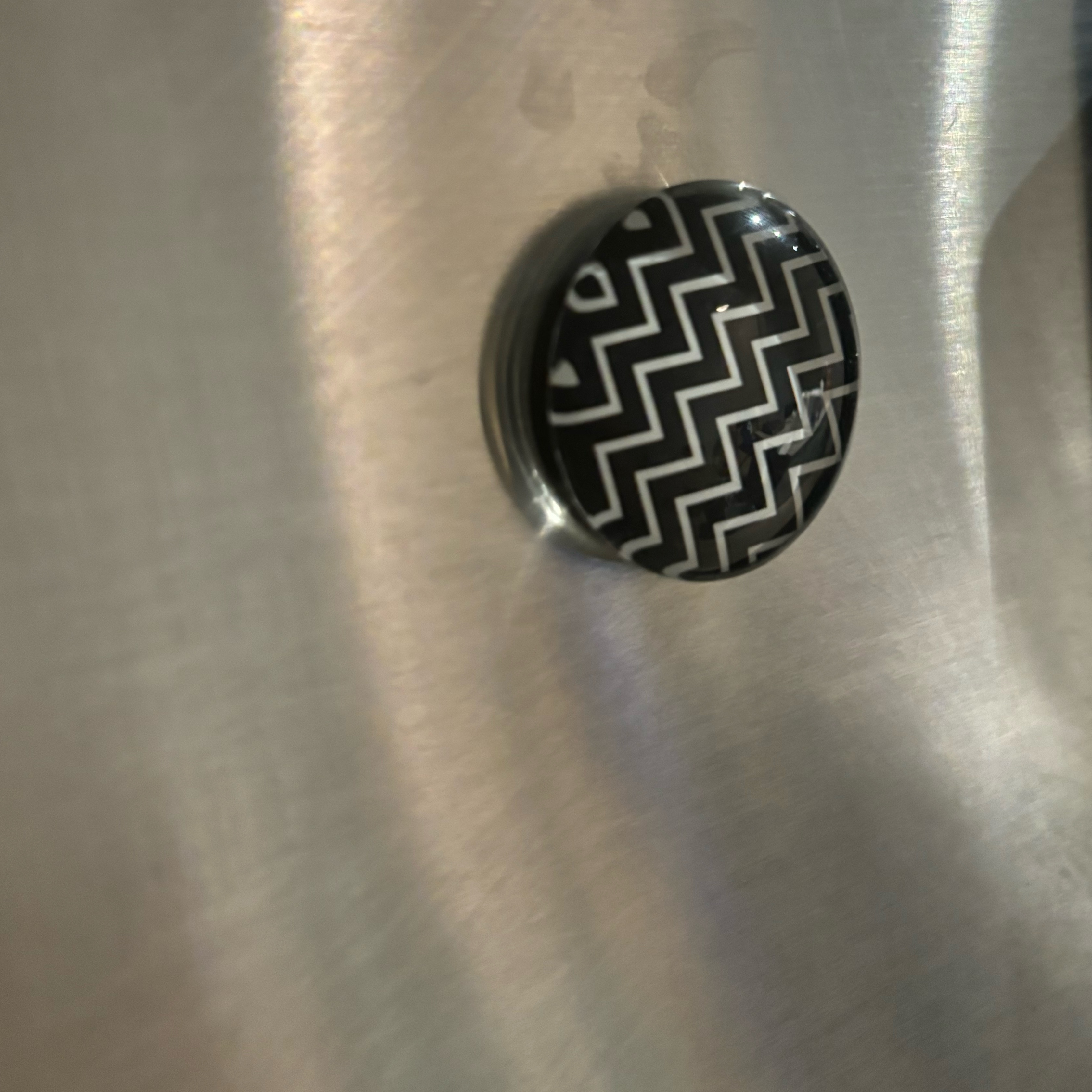 Sticking Magnet on Fridge