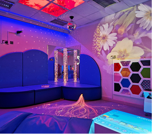 When researching a UK-based company called Creativity Activity that creates products for childcare, special needs & education industries, including sensory rooms for medical settings, I found the following information that relates to the use case for our project concept. 